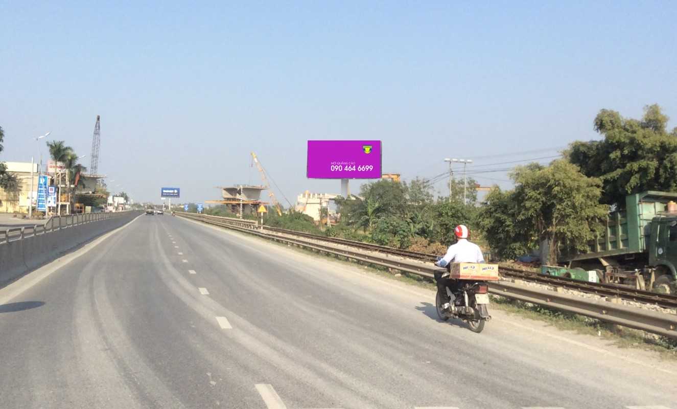 Quảng cáo Km272+200 QL1A, phía bên trái hướng Ninh Bình đi Thanh Hóa, Ninh Bình