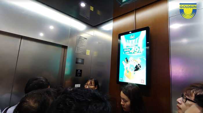 Màn hình quảng cáo trong thang máy - 2 loại được dùng phổ biến nhất