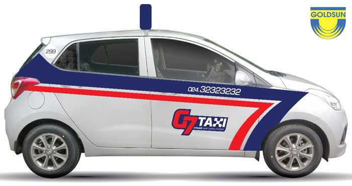 Quy mô hoạt động của taxi G7