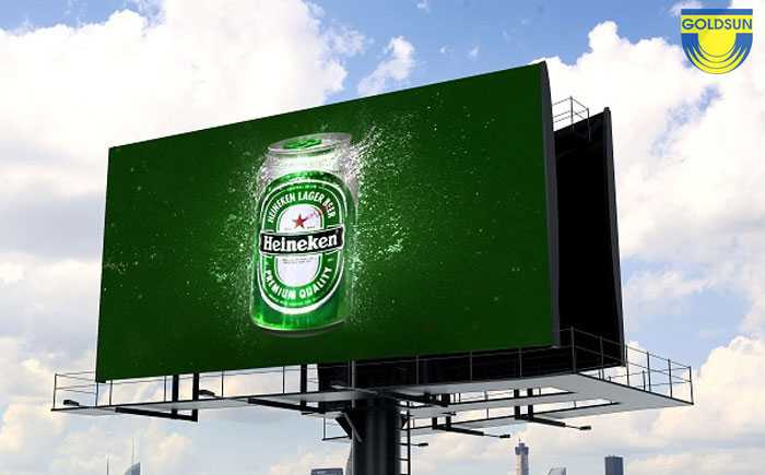 Quảng cáo billboard độc đáo của Heniken