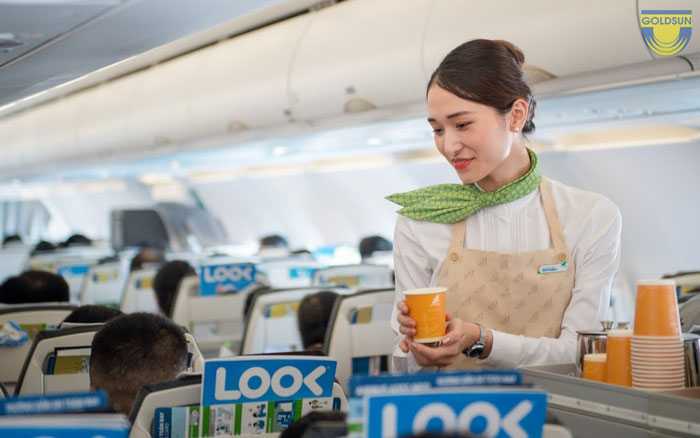 Những lưu yas khi quảng cáo trên máy bay Bamboo airways