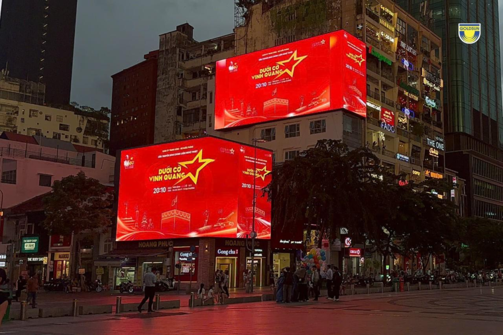 Goldsun Media đồng hành truyền thông cùng cầu truyền hình nghệ thuật “Dưới cờ vinh quang” – Sự kiện quốc gia kỷ niệm 80 năm Cách mạng Tháng Tám