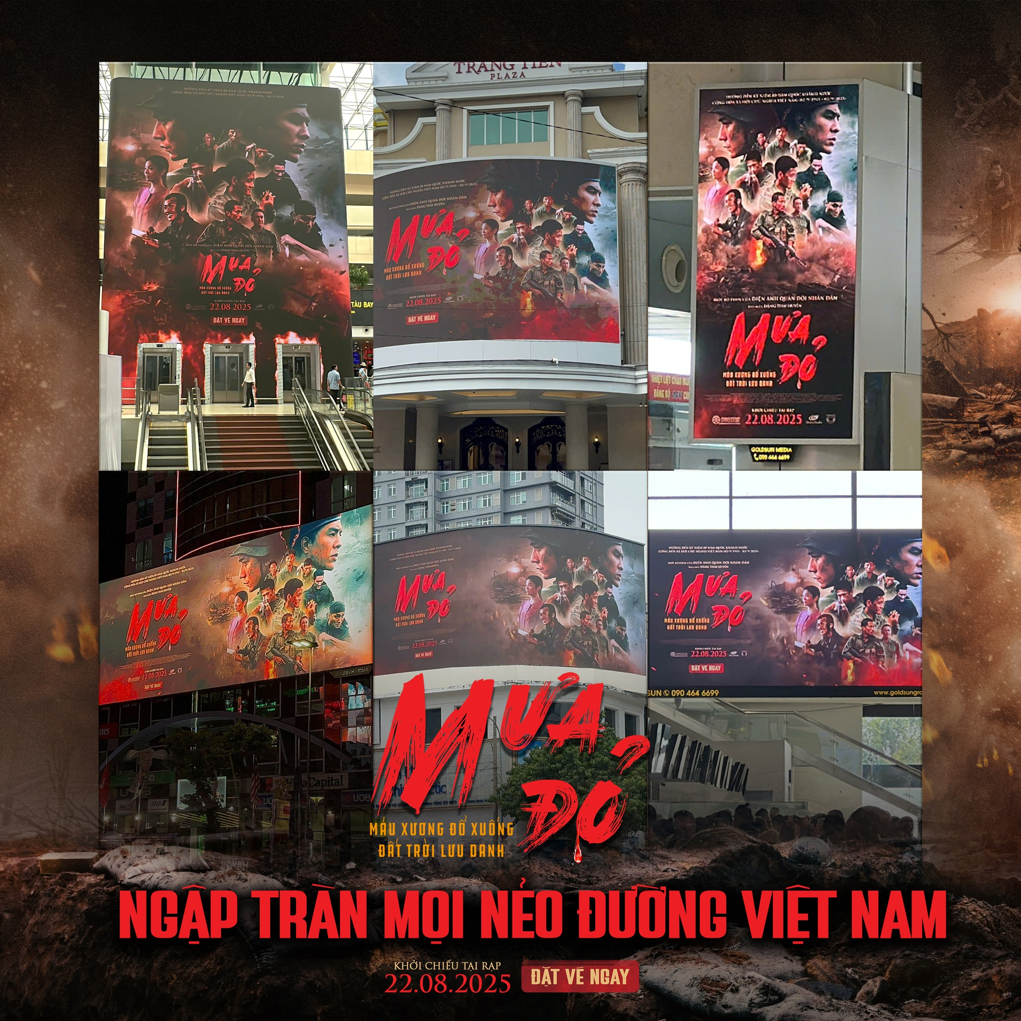 GOLDSUN MEDIA – HÂN HẠNH ĐỒNG HÀNH CÙNG BỘ PHIM LỊCH SỬ “MƯA ĐỎ”