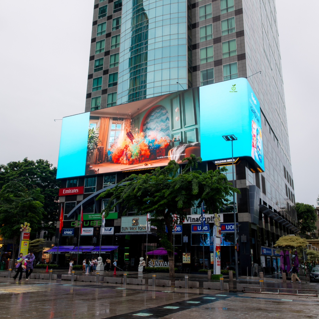 GOLDSUN MEDIA TIÊN PHONG ỨNG DỤNG CÔNG NGHỆ, MỞ RA XU HƯỚNG “GREEN OOH” TẠI VIỆT NAM