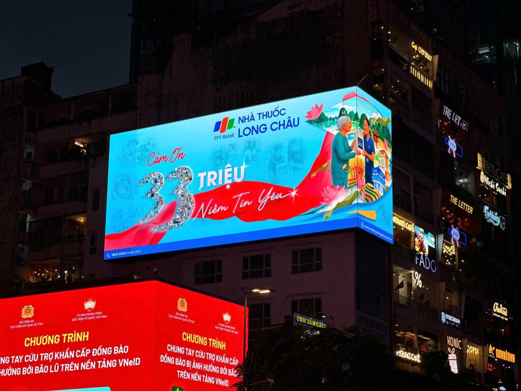 LÀN SÓNG CHUYỂN DỊCH TỪ BILLBOARD TRUYỀN THỐNG SANG LED: XU HƯỚNG ĐỊNH HÌNH TƯƠNG LAI QUẢNG CÁO NGOÀI TRỜI
