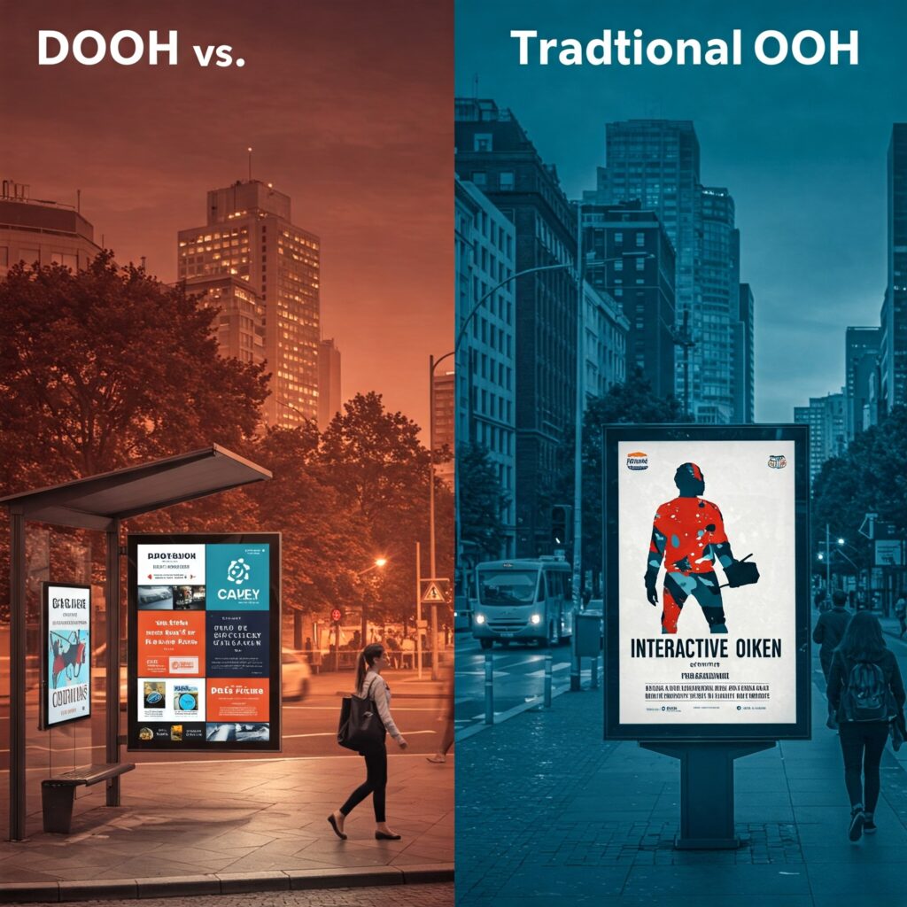 TRADITIONAL VS. DIGITAL OUT-OF-HOME: UNDERSTANDING THE DIFFERENCES
