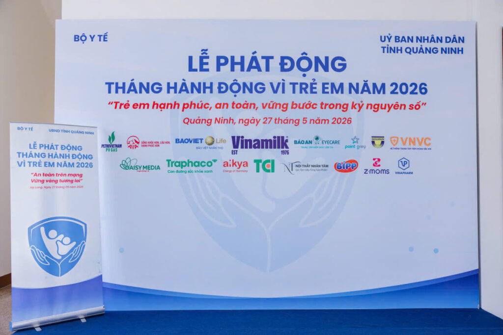 GOLDSUN MEDIA ĐỒNG HÀNH CÙNG THÁNG HÀNH ĐỘNG VÌ TRẺ EM NĂM 2026