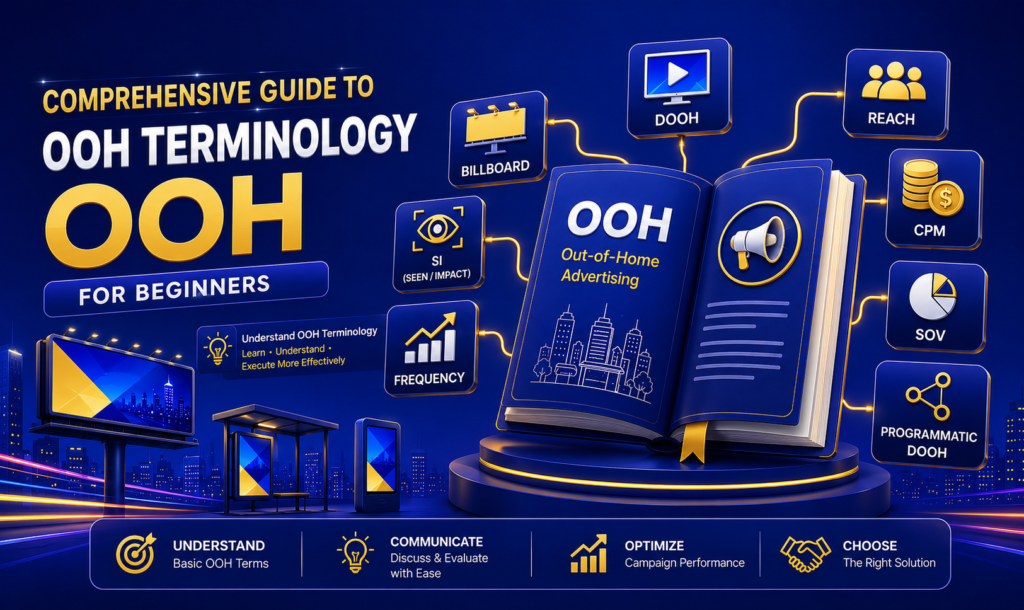 BASIC OUT-OF-HOME (OOH) ADVERTISING TERMS FOR BEGINNERS