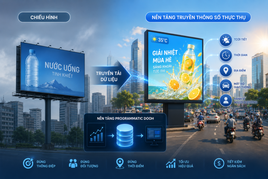 THỊ TRƯỜNG DOOH VIỆT NAM TIẾN TỚI MỐC TRĂM TRIỆU USD: KHI QUẢNG CÁO NGOÀI TRỜI TRỞ THÀNH NỀN TẢNG TRUYỀN THÔNG SỐ