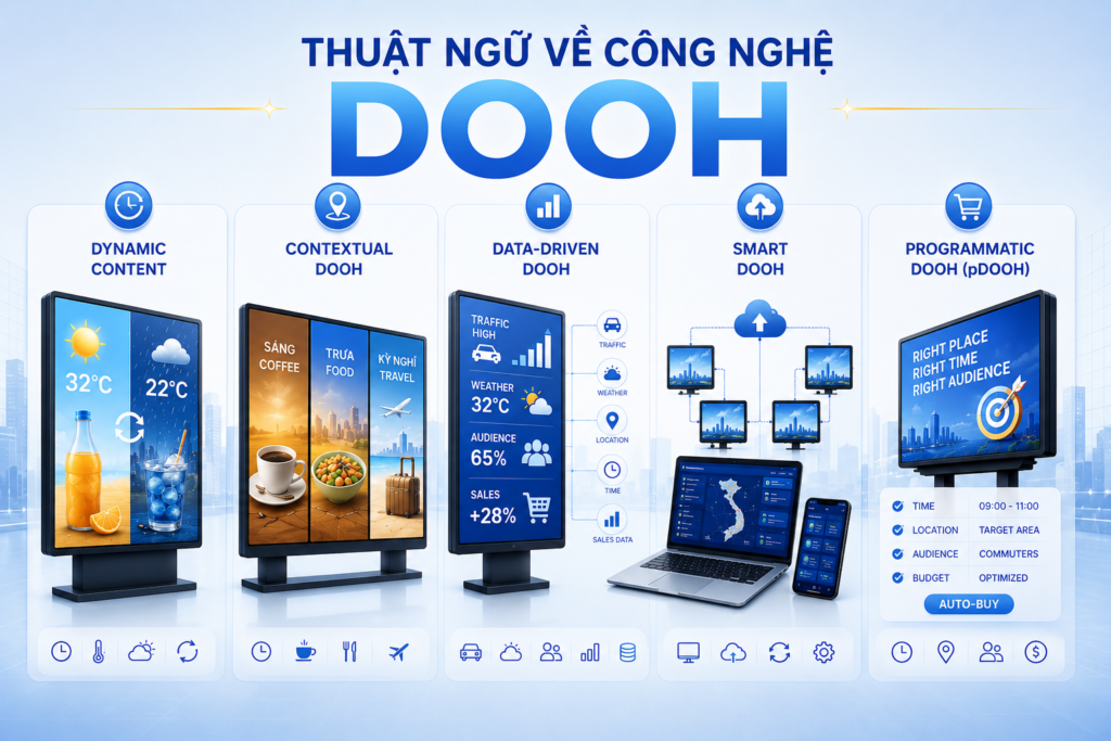 THUẬT NGỮ QUẢNG CÁO NGOÀI TRỜI (OOH) CƠ BẢN CHO NGƯỜI MỚI BẮT ĐẦU
