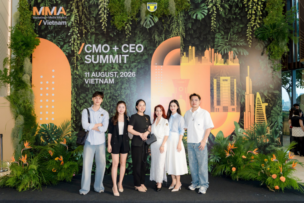 GOLDSUN MEDIA ĐỒNG HÀNH TRUYỀN THÔNG CÙNG MMA CMO + CEO SUMMIT VIETNAM 2026