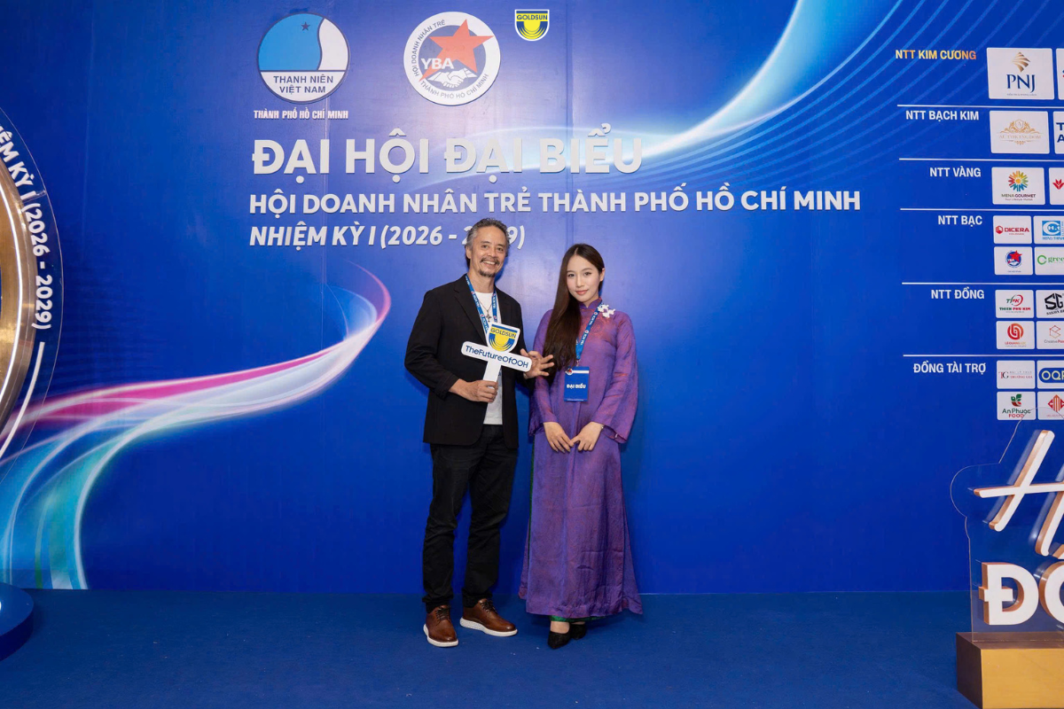 GOLDSUN MEDIA – NHÀ TÀI TRỢ BẠCH KIM ĐỒNG HÀNH CÙNG ĐẠI HỘI ĐẠI BIỂU HỘI DOANH NHÂN TRẺ TP. HỒ CHÍ MINH LẦN THỨ I