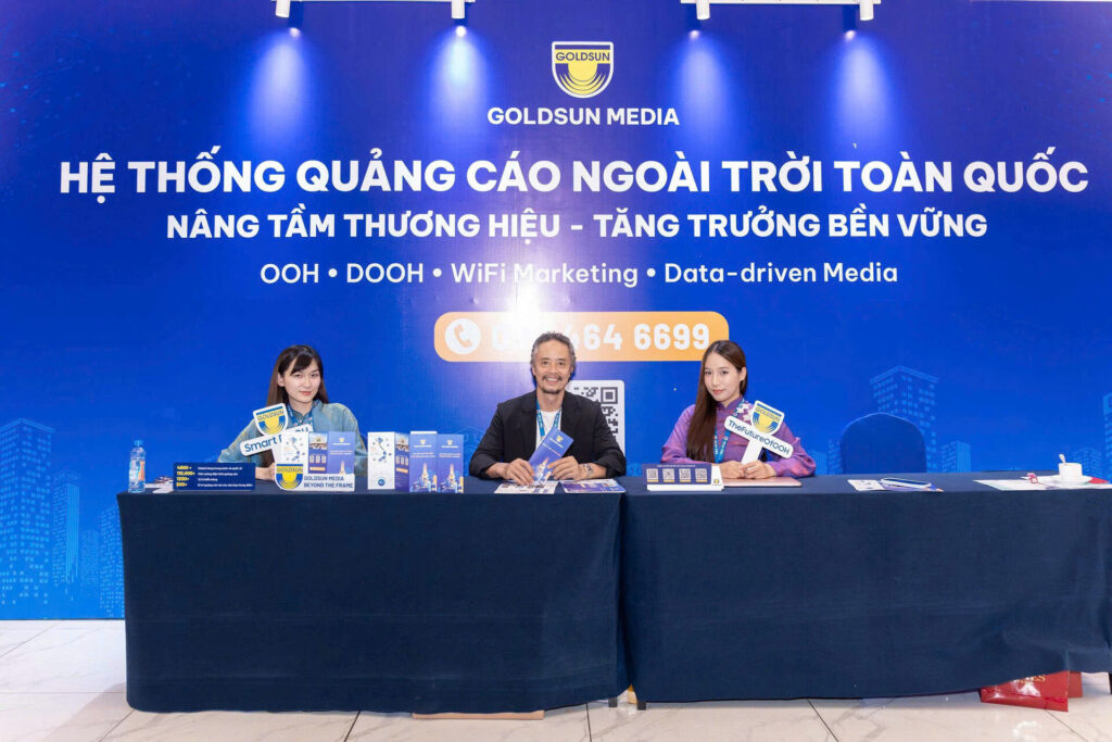 GOLDSUN MEDIA – NHÀ TÀI TRỢ BẠCH KIM ĐỒNG HÀNH CÙNG ĐẠI HỘI ĐẠI BIỂU HỘI DOANH NHÂN TRẺ TP. HỒ CHÍ MINH LẦN THỨ I