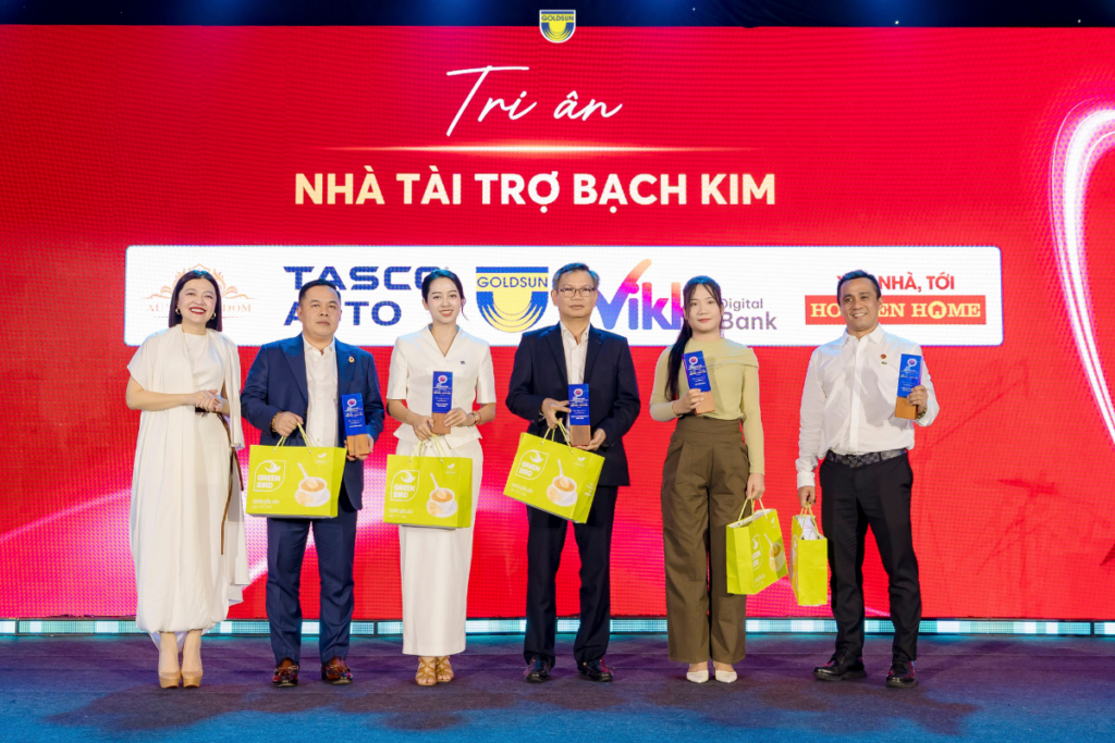 Goldsun Media – Nhà tài trợ Bạch kim đồng hành cùng Đại hội Đại biểu Hội Doanh nhân trẻ TP. Hồ Chí Minh lần thứ I
