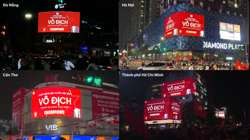 ASEAN CUP 2026: DOOH BẮT NHỊP TỪNG KHOẢNH KHẮC TRÊN SÂN CỎ 