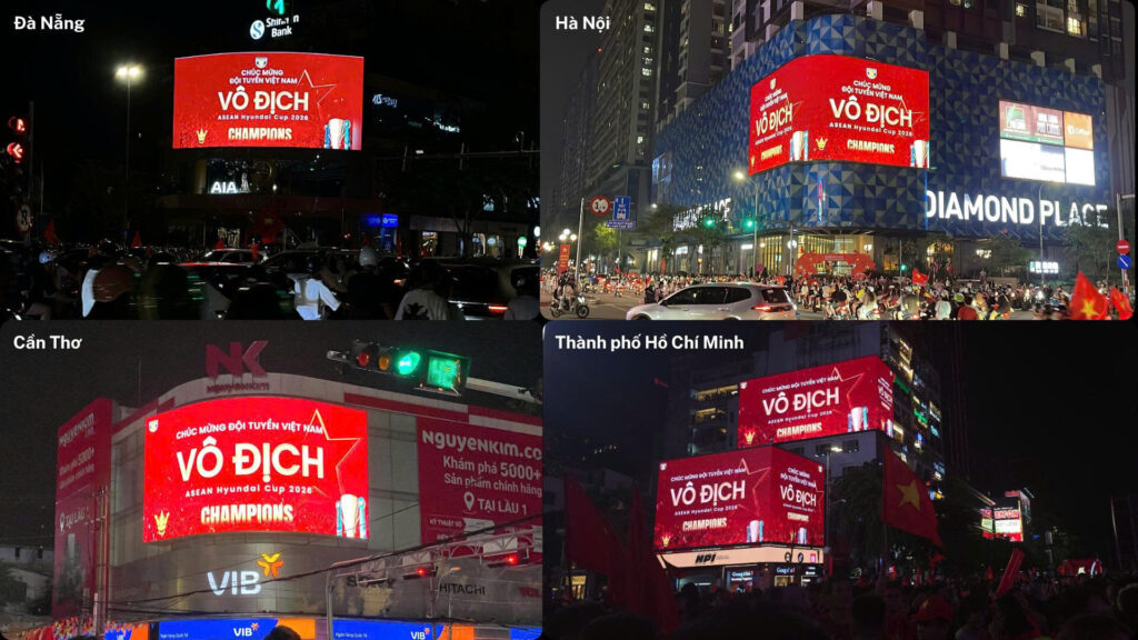 OOH/DOOH 2026: KHI MÀN HÌNH NGOÀI TRỜI TRỞ THÀNH MỘT PHẦN CỦA DÒNG CHẢY VĂN HÓA